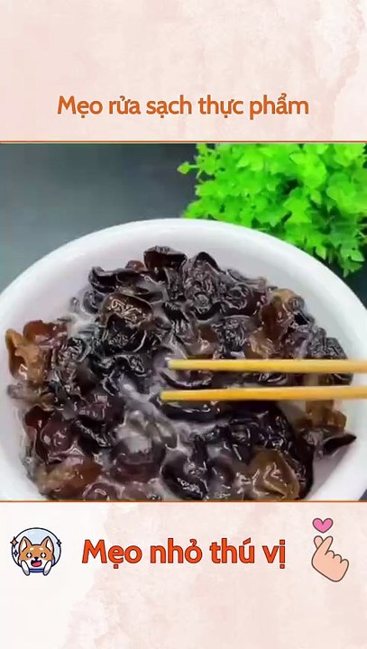 Mẹo rửa sạch thực phẩm