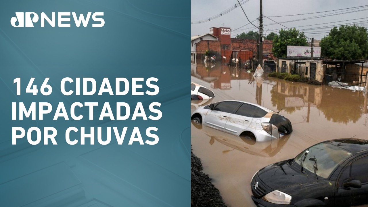 Chuvas no Rio Grande do Sul: 25 municípios em situação de emergência