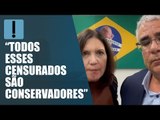 Redes sociais de Bia Kicis são bloqueadas