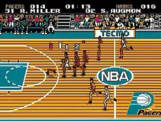 Tecmo NBA Basketball (NES) COM VS COM Mode