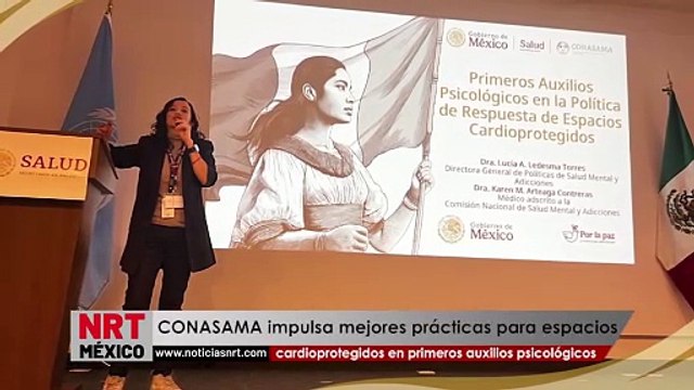 CONASAMA impulsa mejores prácticas para espacios cardioprotegidos en primeros auxilios psicológicos