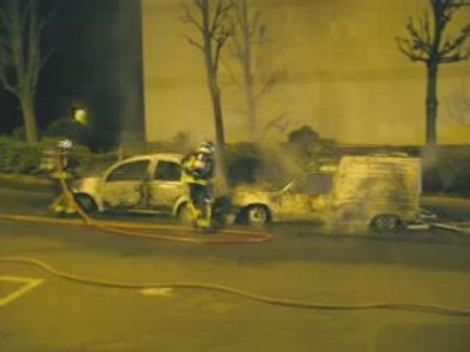 Feux de voitures/pompiers