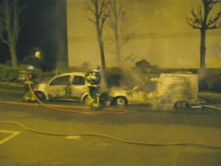 Feux de voitures/pompiers