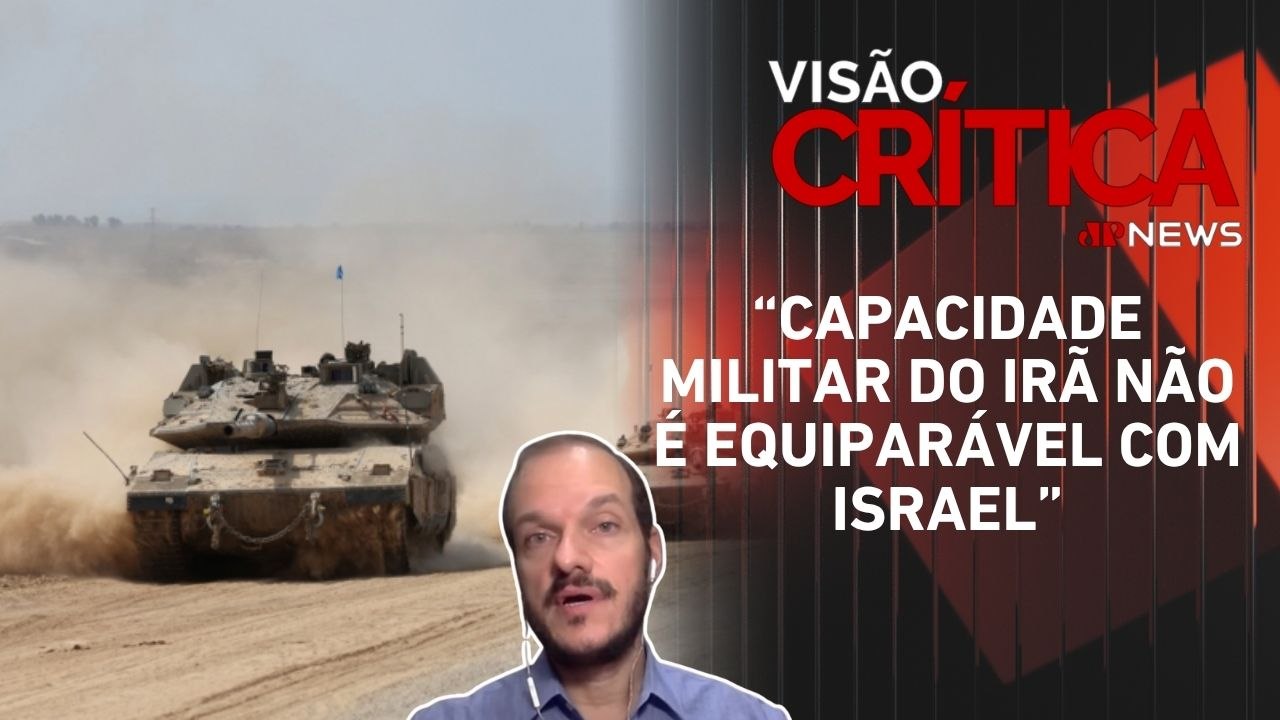 Israel teve facilidade nos conflitos com o Irã? Paulo Velasco analisa poder bélico | VISÃO CRÍTICA
