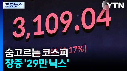 3,100 돌파 후 숨고르는 코스피...장중 '29만 닉스' / YTN