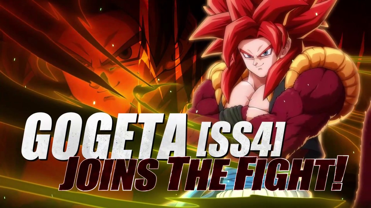 Dragon Ball FighterZ - Gogeta [SS4] Trailer