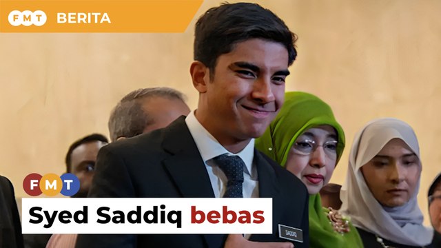 Syed Saddiq bebas tuduhan rasuah, ubah wang