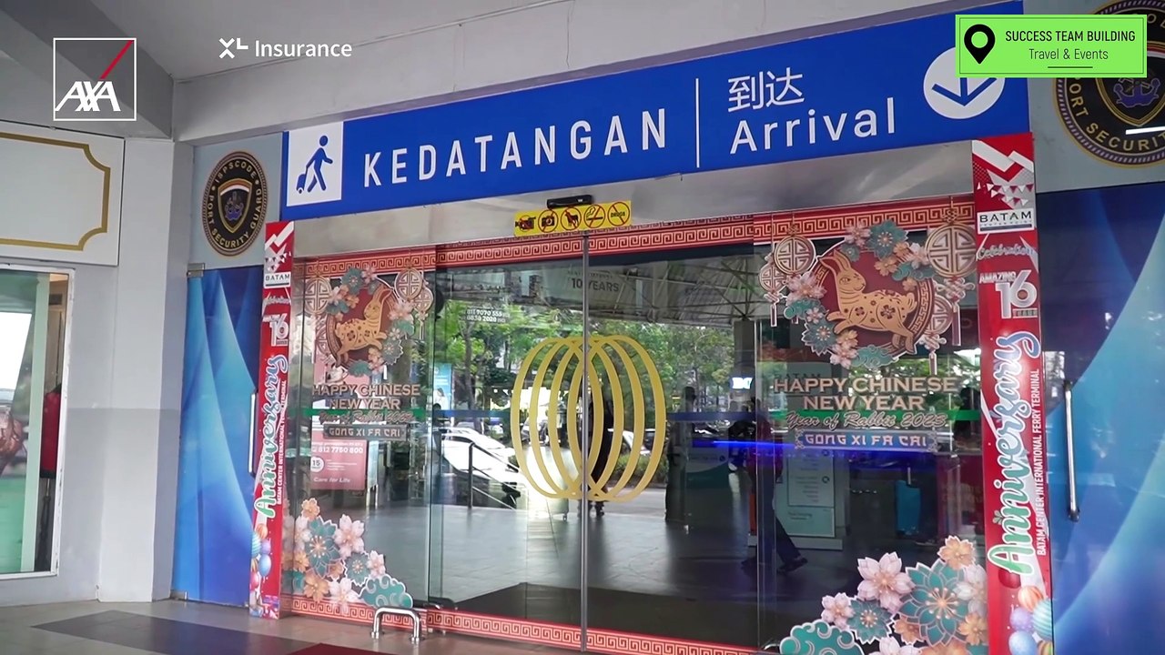 Part 2 - AXA Corporate Retreat at Batam's Turi Beach: Unwinding in Paradise  🌴🏖️