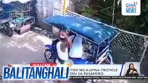 Lalaki, pinagsusuntok ng kapwa-tricycle driver dahil sa alitan sa pasahero | Balitanghali