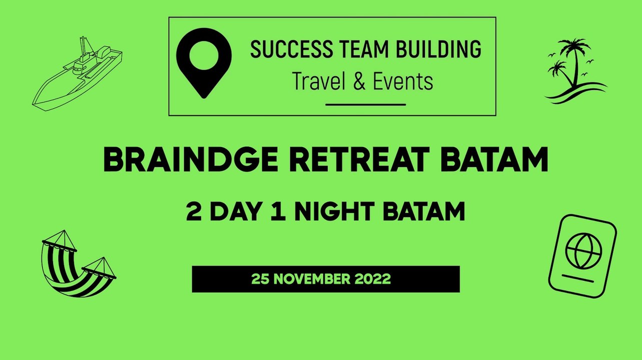 ✨ Braindge 2 Days 1 Night Retreat in Batam: Unleash Creativity & Teamwork! 🌿💡
