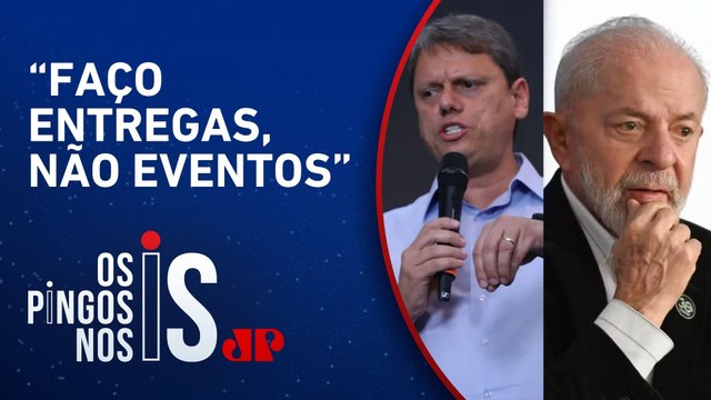 Alfinetada? Tarcísio de Freitas minimiza visita de Lula à favela do Moinho e manda indireta
