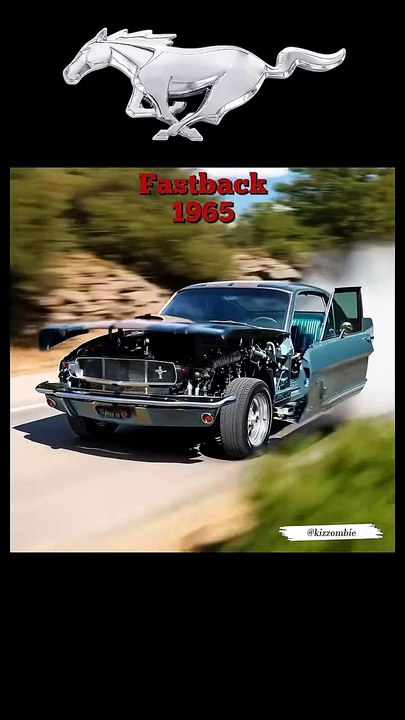 Ford Mustang 1st Gen (1964-1973)_ Every Year #shorts