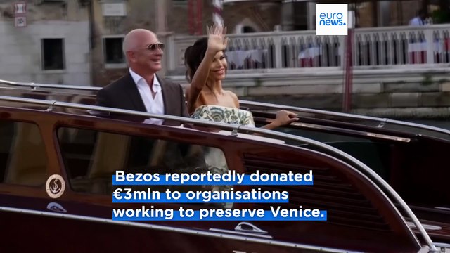 Bespoke bash for a billionaire: Jeff Bezos weds Lauren Sánchez in lavish Venice ceremony