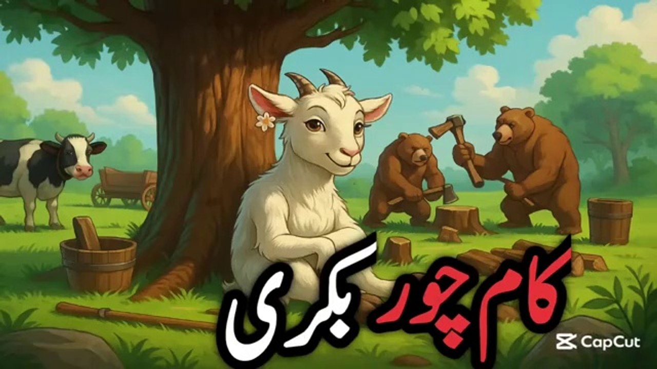 Kids story kam chur bakri