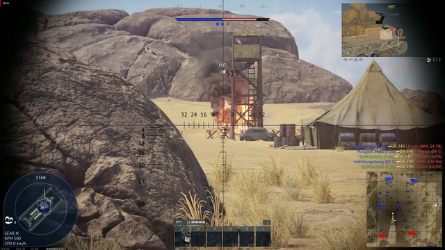 🎮War Thunder Multiplayer Gameplay BR240 #warthunder #multiplayergames #BR240 #shorts