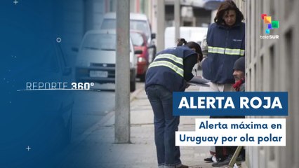 Uruguay decreta alerta roja por ola polar que ya dejó siete muertes