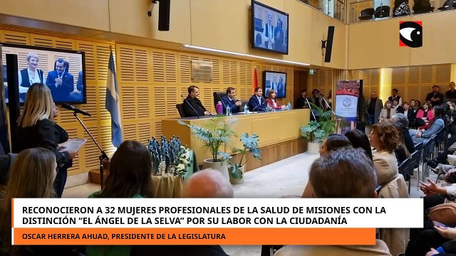 Reconocieron a 32 mujeres profesionales de la salud de Misiones