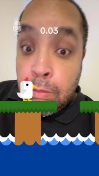 Cette poule se prend pour Mario Bros🤣😅 #humour #drole #parodie