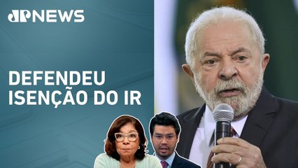 Lula reforça discurso contra injustiça tributária