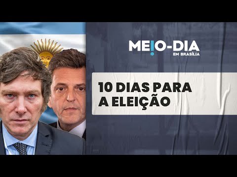 Eleições presidenciais na Argentina chegam a sua última semana com disputa acirrada