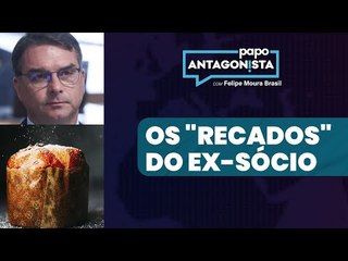 O fantasma do chocolate assombra Flávio Bolsonaro