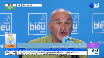L'éco d'ici en Isère : le cyclotourisme a le vent en poupe, "il suffit de pédaler pour s'en rendre compte"