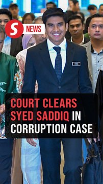 Appeals Court clears Syed Saddiq in corruption case