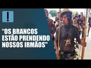 Indígenas protestam no STF contra prisão de Serere Xavante