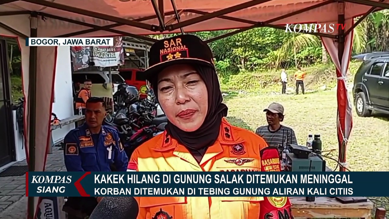 [FULL] Update! Penemuan Kakek Hilang di Gunung Salak Ditemukan Meninggal Dunia