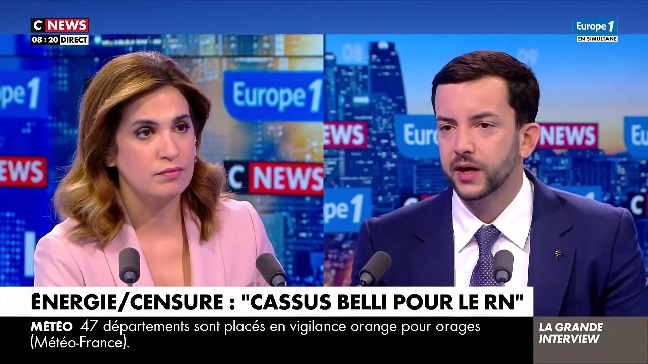 Le député du Rassemblement National, Jean-Philippe Tanguy flingue l'acteur "Guillaume Canet et ses amis qui donnent des leçons d'écologie depuis son Yacht ou en faisant le tout du monde"