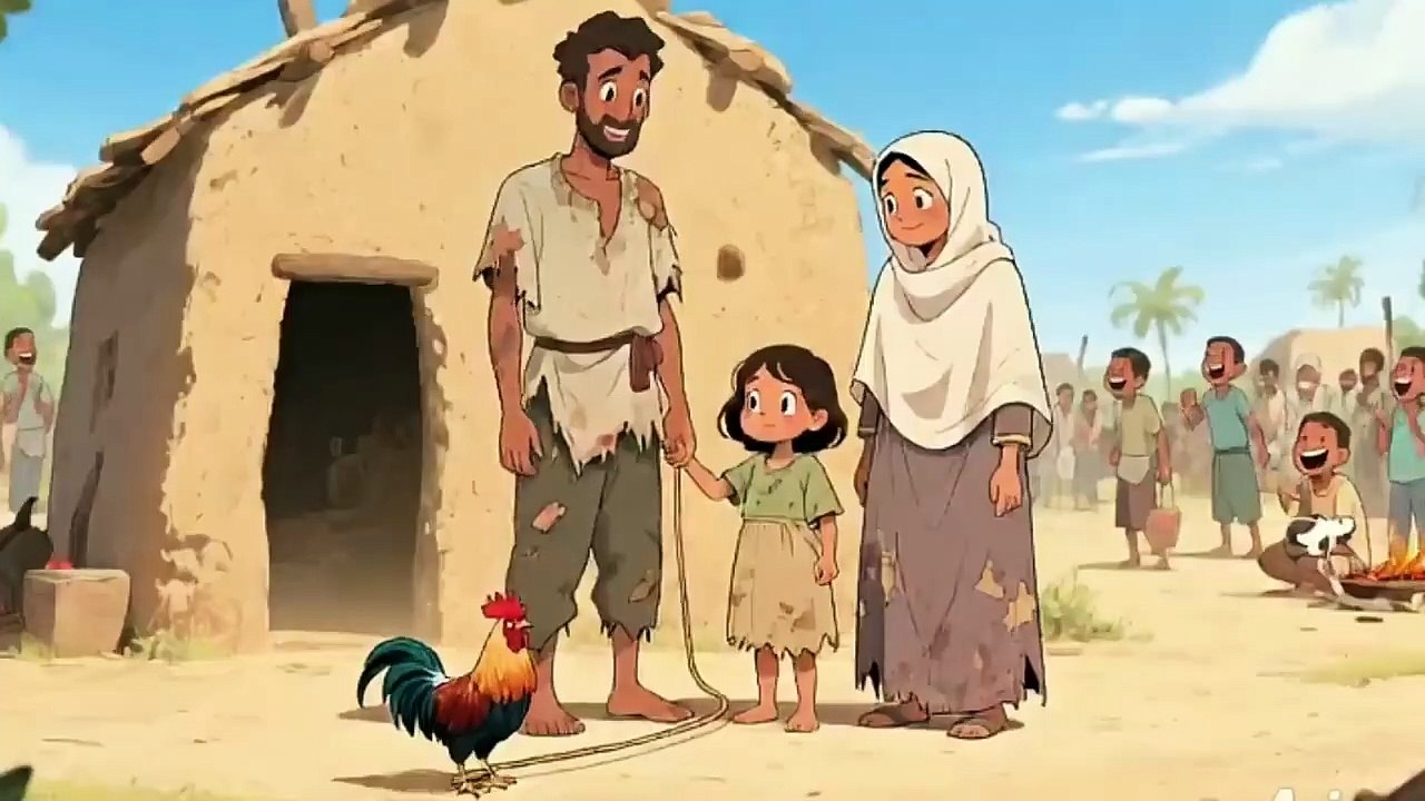 #قصة الفقراء الذين ذبحو ديك في عيد الأضحى و كانو مصدر سخرية الجميع _ رسالة جوهرية في نهاية الفيديو _
