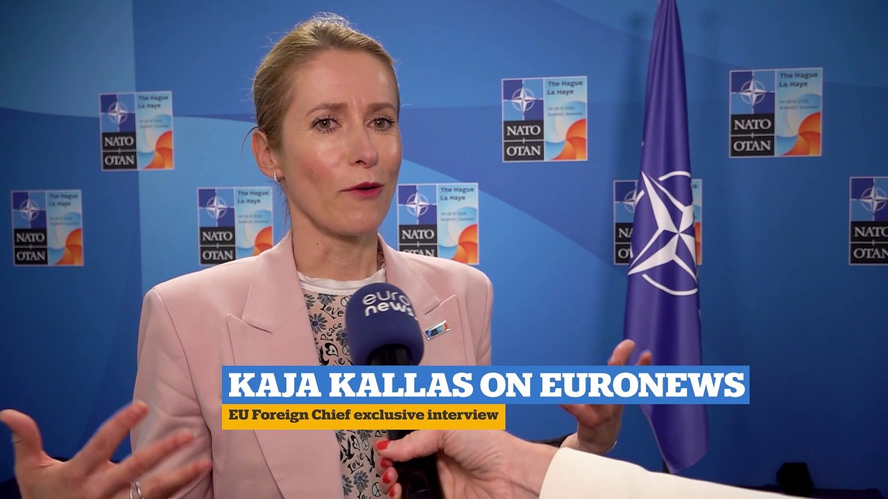 EU ramped up defence spending after Trump's call, Kaja Kallas tells Euronews