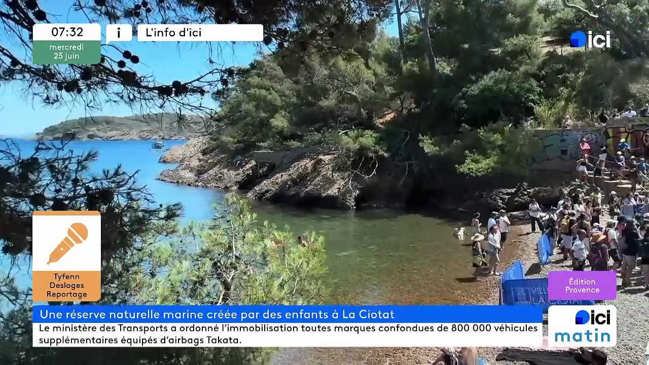 25/06/2025 - ici matin par ici Provence en vidéo