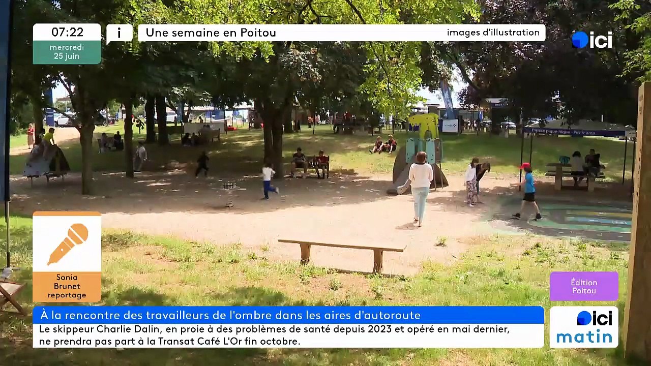 25/06/2025 - ici matin par ici Poitou en vidéo