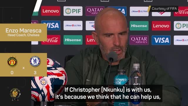 'Anything can happen' - Maresca questioned about Nkunku's future