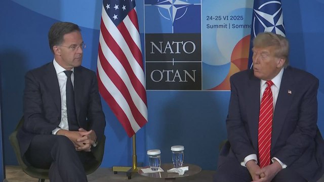 Trump Fires Off Team Joke at NATO — Rutte’s Laugh Steals the Scene