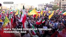 Warga Iran Berkumpul Rayakan Gencatan Senjata dengan Israel