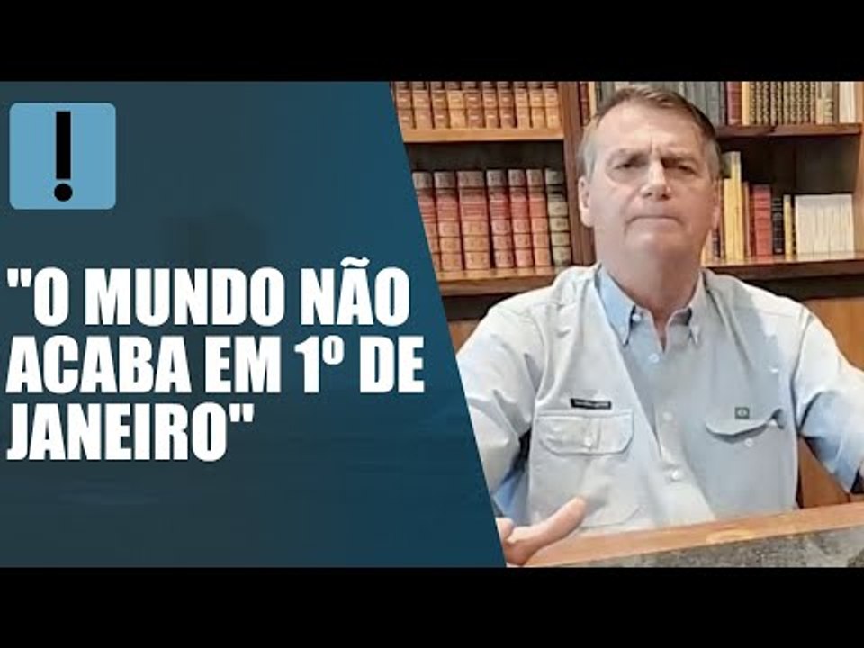 Os principais trechos da última live de Bolsona...