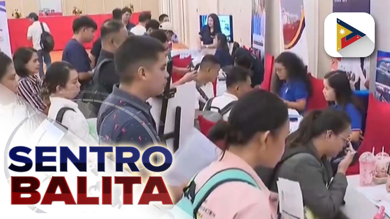 Job fair, isinagawa ng MARINA ngayong 'Day of the Filipino Seafarer'; libreng sakay sa LRT at MRT sa mga Marino ngayong araw, handog ng MARINA at DOTr