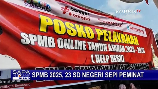 Serba-Serbi SPMB 2025: SD Negeri di Semarang Kekurangan Siswa, Sekolah Favorit Diserbu