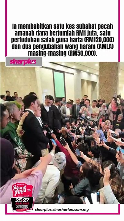 5 tahun diuji, Syed Saddiq bebas 4 pertuduhan & terlepas denda RM10 juta. Hasrat bersih nama, maruah termakbul