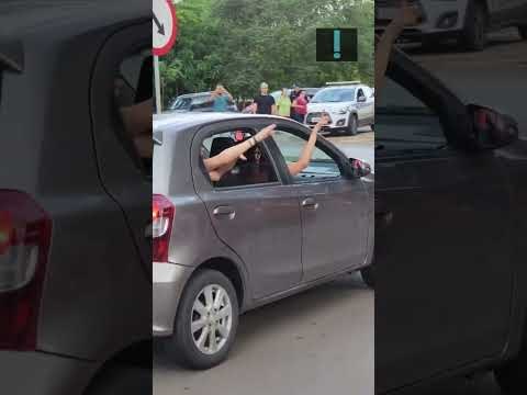 Apoiadores de Lula tomam as ruas de Brasília #shorts