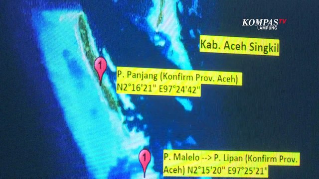 Polemik 4 Pulau Aceh - Sumut