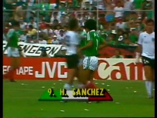 1986 FIFA World Cup - Mexico v. West Germany (Quarterfinals)