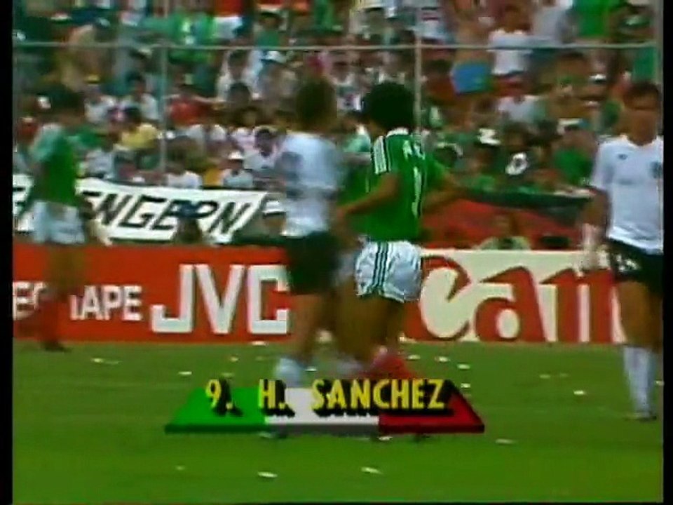 1986 FIFA World Cup - Mexico v. West Germany (Quarterfinals)