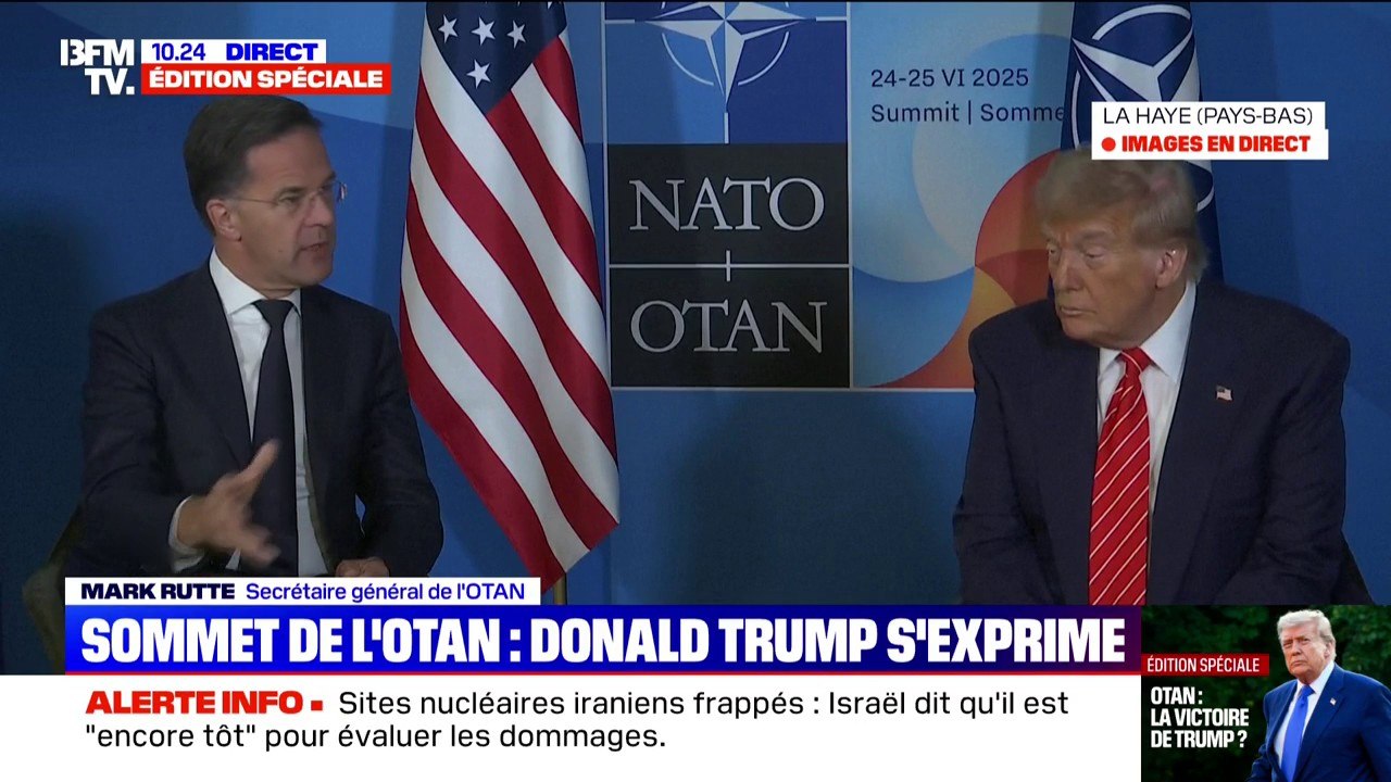 Donald Trump assure que l'Iran "n'aura pas la bombe (nucléaire)" et "arrêtera d'enrichir de l'uranium"