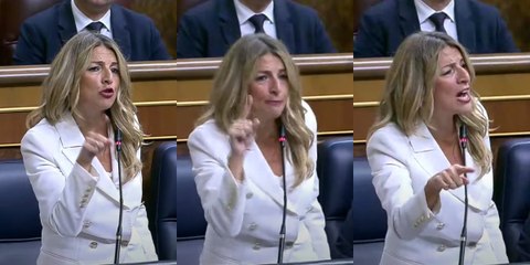 El Grupo Popular trolea con un grito ensordecedor a Yolanda Díaz por defender a Pedro Sánchez