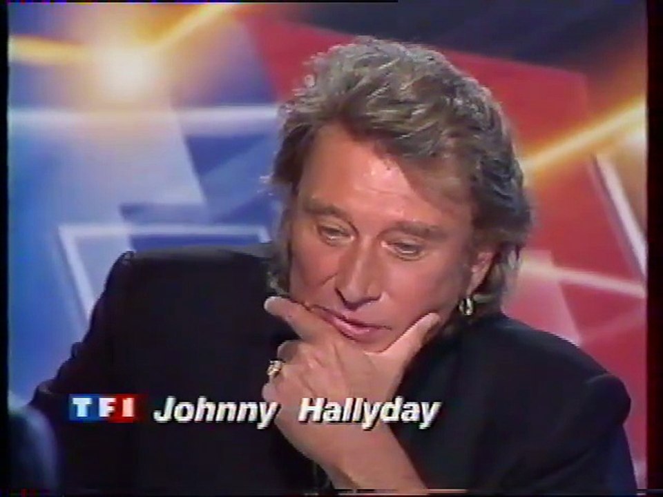 Johnny Hallyday - Interview JT 20H TF1 (19 Juin 1995) | Sortie de l’album Lorada