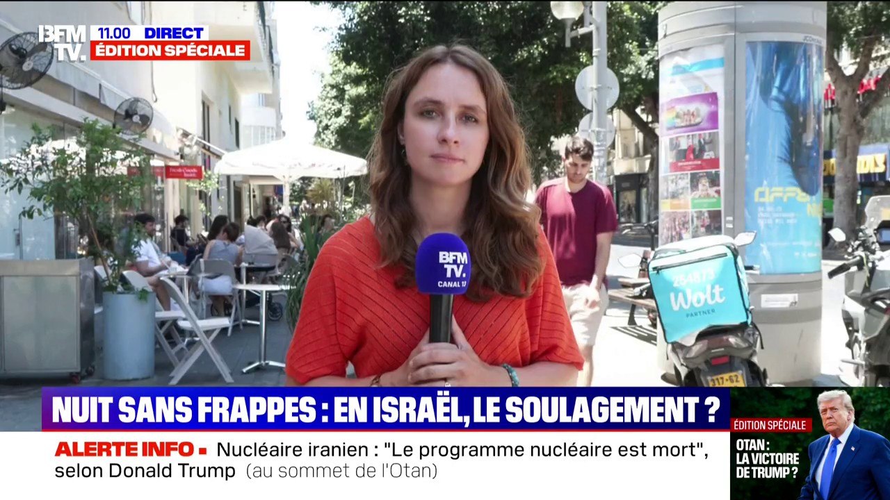 Cessez-le-feu entre Israël et l'Iran: la vie a repris son cours à Tel-Aviv, toutes les restrictions levées