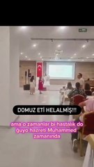 Skandal konuşma Türkiye’yi ayağa kaldırdı: Domuz eti helalmiş! Bakın daha ne herzeler yumurtladı